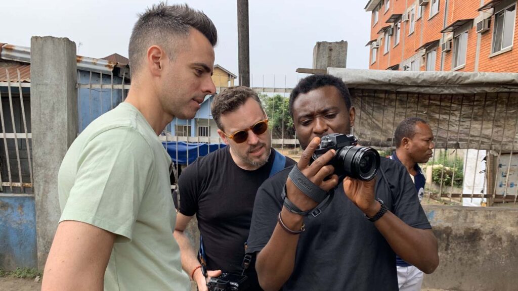 internationa crew working with Ben elekwachi and Team in Nigeria.