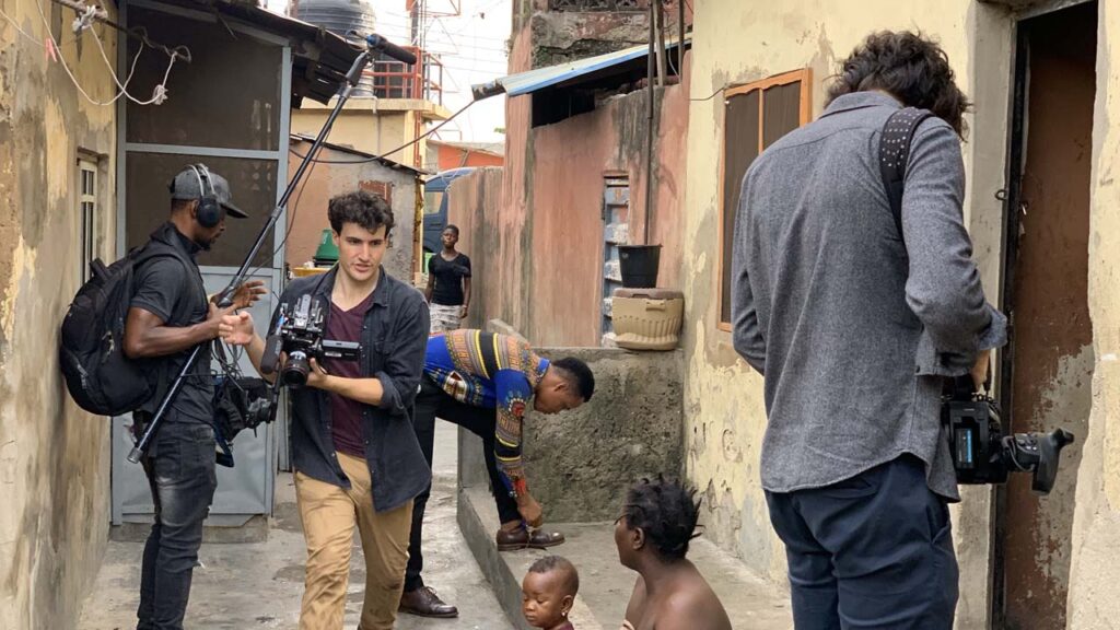 internationa crew working with Ben elekwachi and Team in Nigeria.